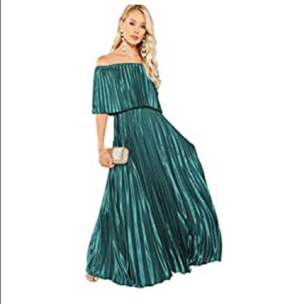 Casual Off The Shoulder Layered Ruffle
